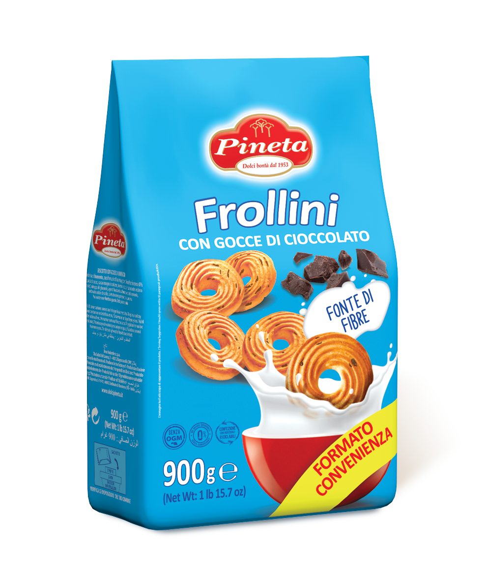 Frollini con Gocce di Cioccolato - pack