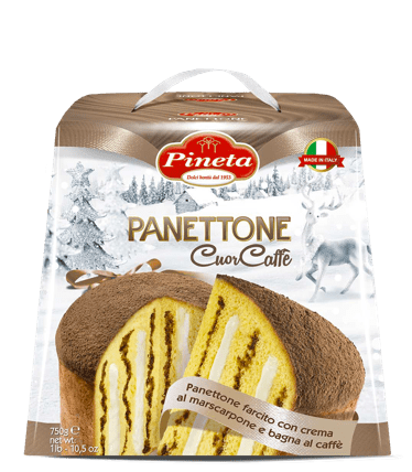 Dolci Pineta - Panettone Cuor Caffè - Linea Natale