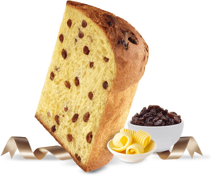 Biscotti Pineta - Panettone Without Candied Fruit - con ingredienti