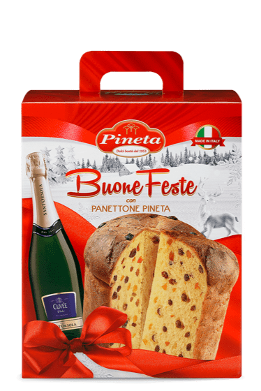 Dolci Pineta - Panettone e Spumante - Linea Natale Dolci Pineta - Panettone e Spumante - Linea Natale